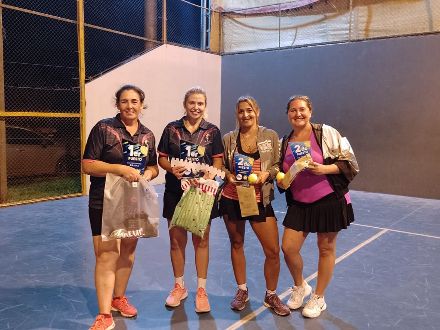 Se disputó en Las Lomas el torneo de Pádel City
