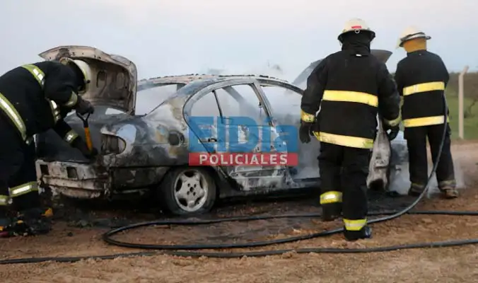 Otro auto incendiado en Gualeguaychú: el cuarto en 48 horas