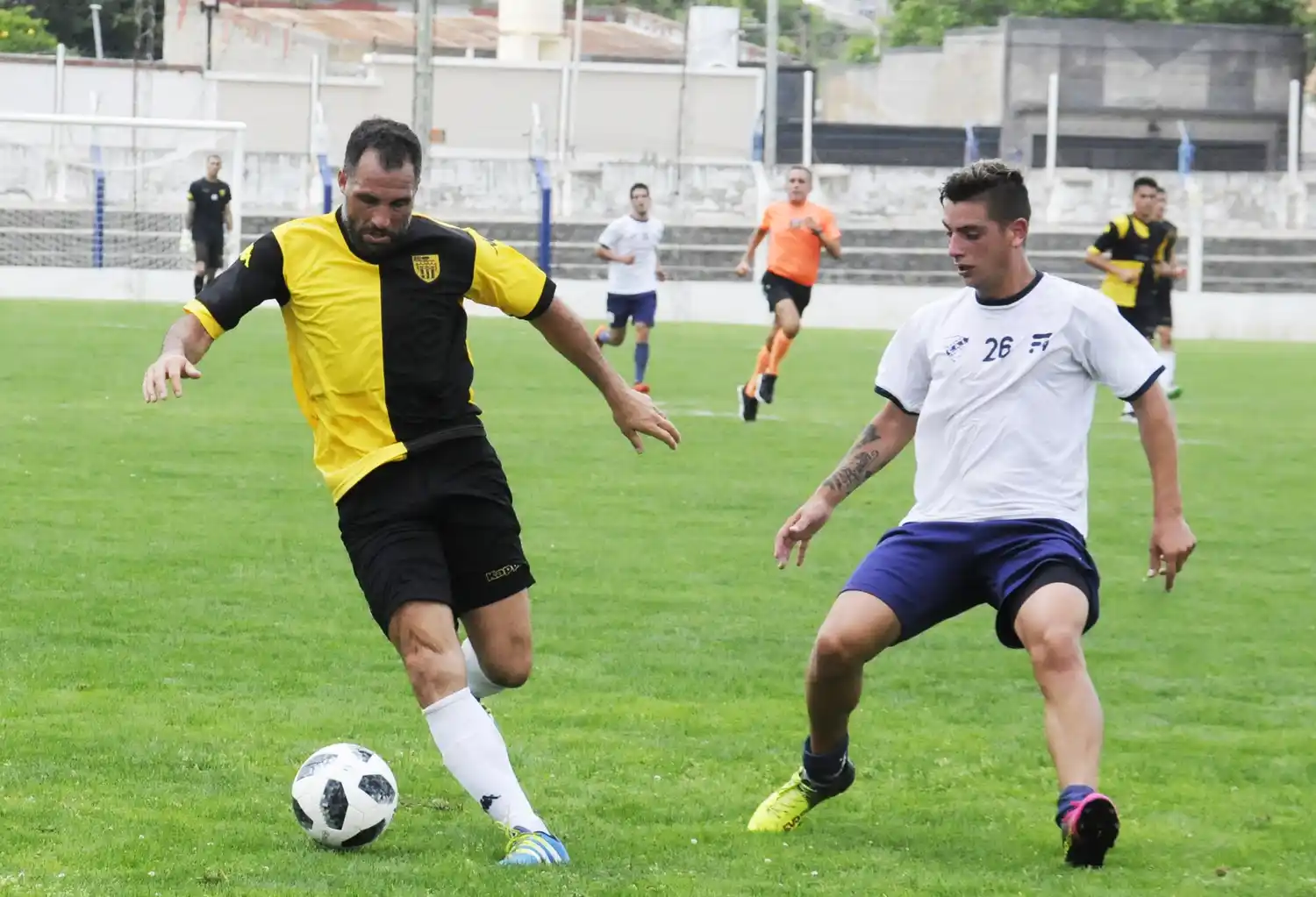 En el San Martín, otro ensayo de Santamarina