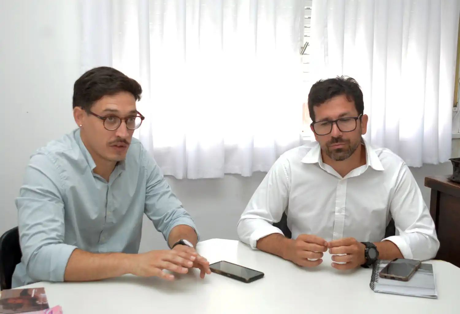 Luca de Vanna y Nahuel Peris