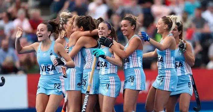 Argentina dominó a los británicos en ambas ramas