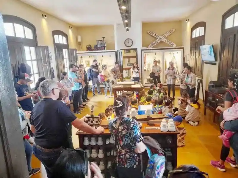 Museo Ferroviario, escenario del receso
de invierno con propuestas para toda la familia
