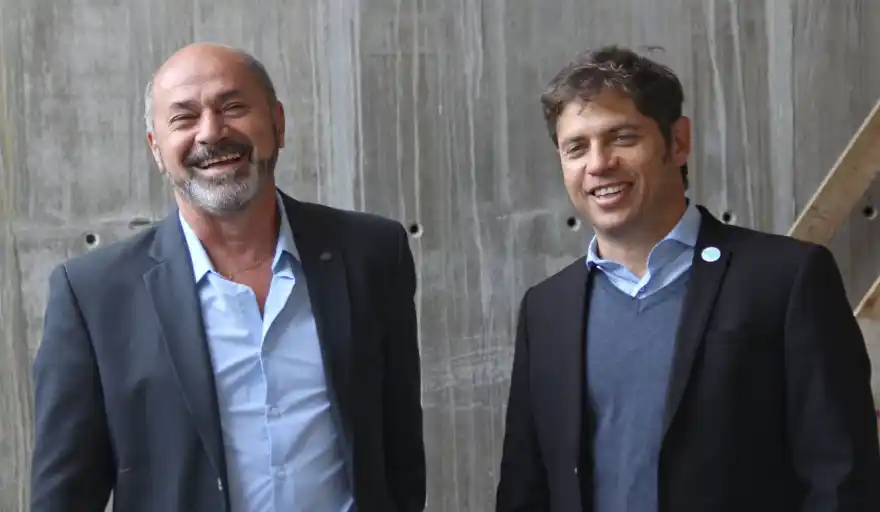 Mario Secco y Axel Kicillof