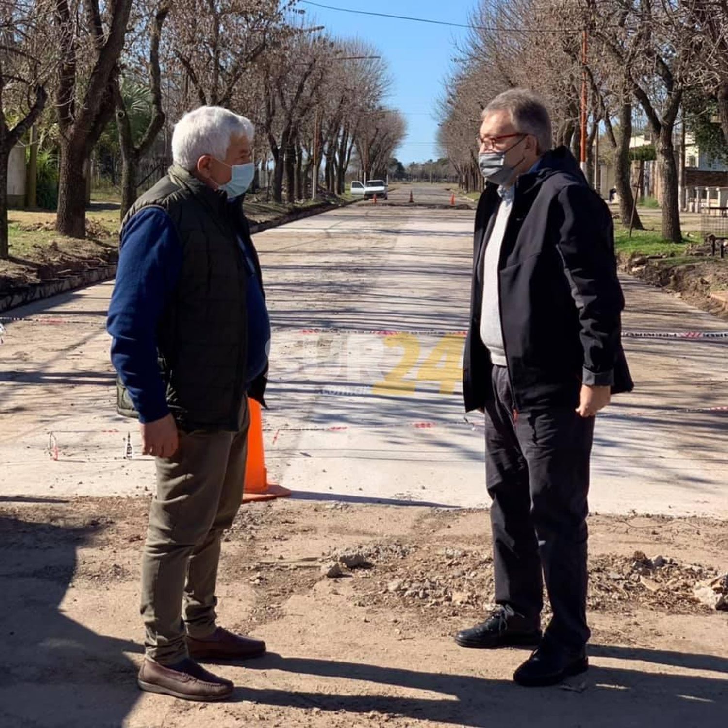 El diputado Real visitó Carreras y destacó la gestión de De Nenne