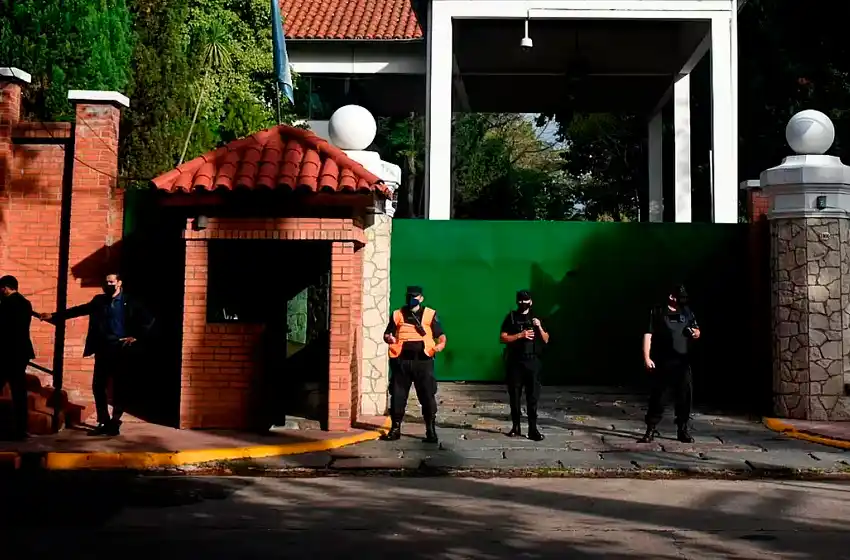 No habría registros de lo que ocurrió en Olivos durante la presidencia de Alberto Fernández.