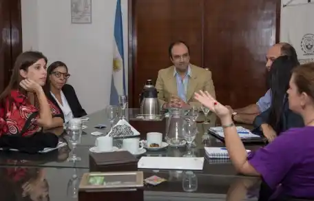 El intendente recibió a funcionarias de Desarrollo Social de la Nación