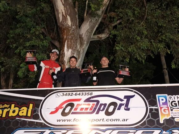 Ezequiel García se consagró ganador en la categoría Midgets del Litoral