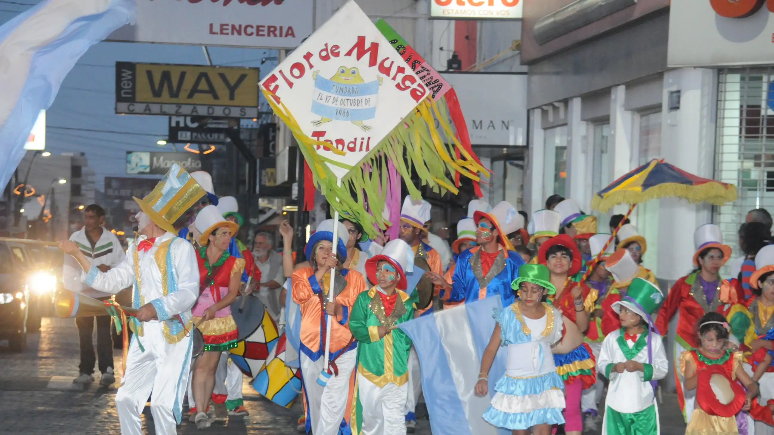 El Partido Justicialista rendirá homenaje a la trayectoria de Flor de Murga por sus 40 años de aporte fundamental a la cultura popular de Tandil.