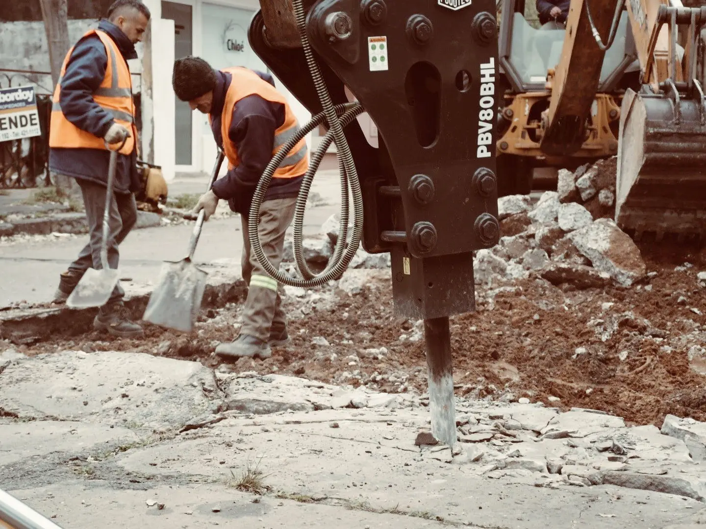 Programa de arreglo y bacheo de calles