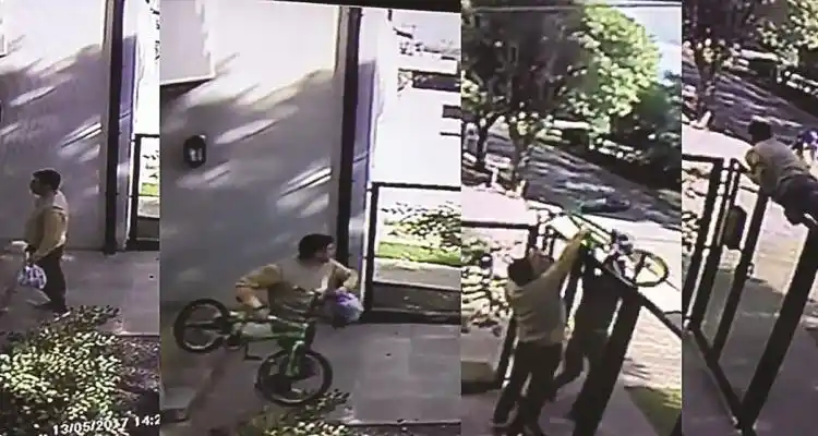 La viralización del video de un robo que causó indignación