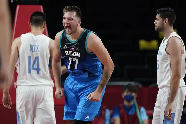 Básquet: Argentina sufrió a un tremendo Doncic y cayó ante Eslovenia