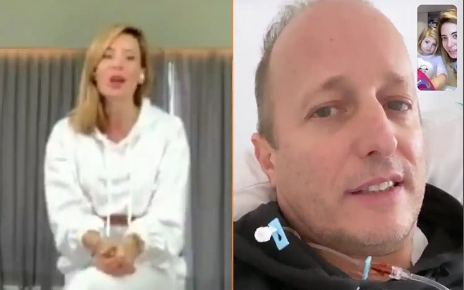 Martín Insaurralde con coronavirus: "Ésta es la primera mañana en la que se despertó bien", celebró Jésica Cirio