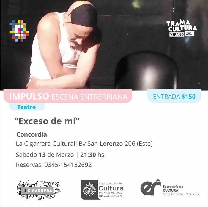 Teatro en La Cigarrera:  �SExceso de mí⬝