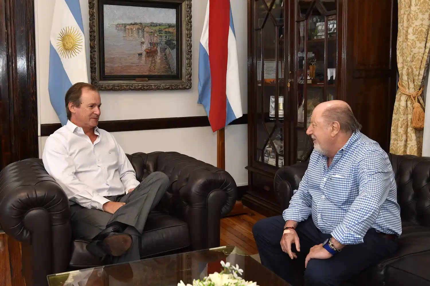 Bordet y Busti destacaron el federalismo del presidente Alberto Fernández 