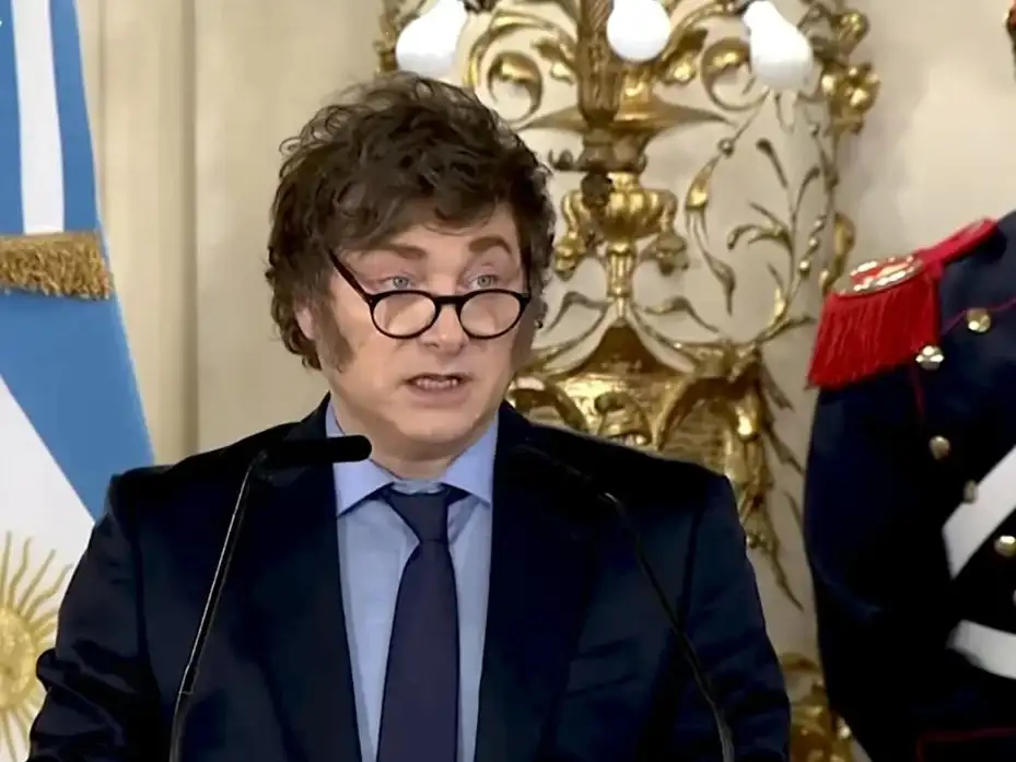 El presidente Javier Milei.