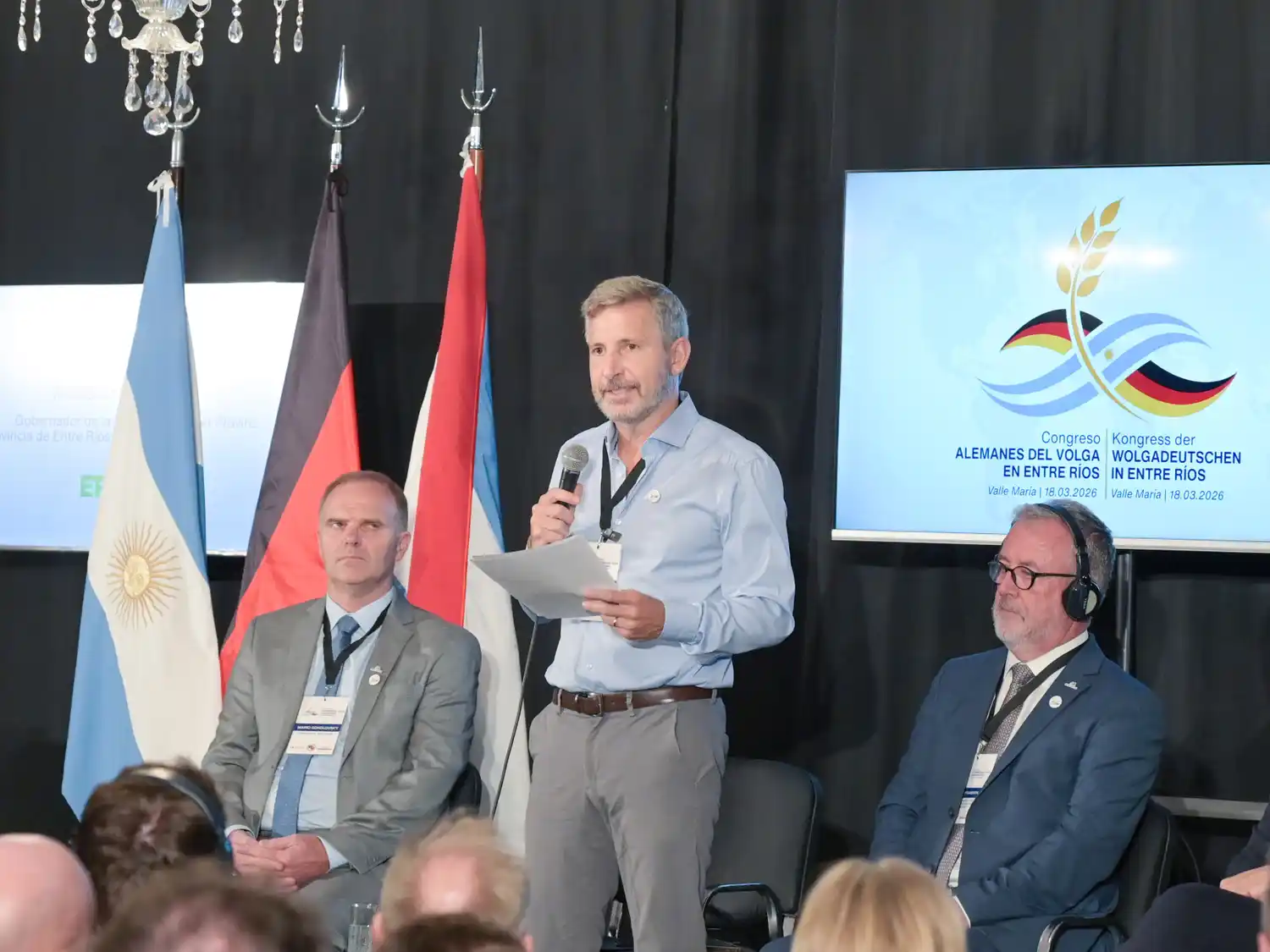 Frigerio valoró la contribución de los Alemanes del Volga al progreso de Entre Ríos