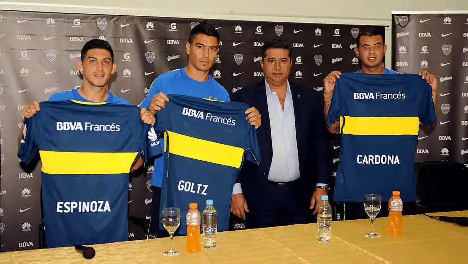 Boca presentó a sus refuerzos