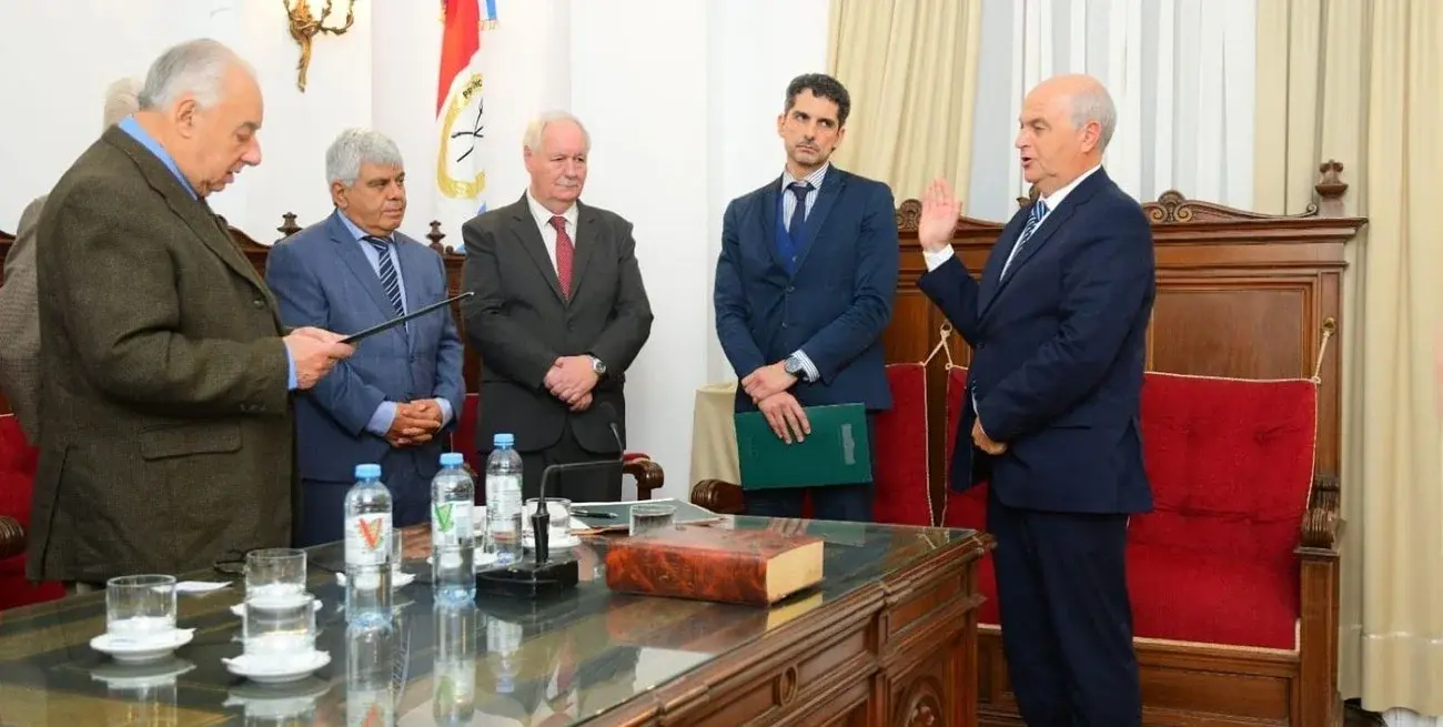 La Corte Suprema de Justicia de Santa Fe tomó juramento a jueces para esta capital, Rafaela, Esperanza y Reconquista. Créditos: Guillermo Di Salvatore
