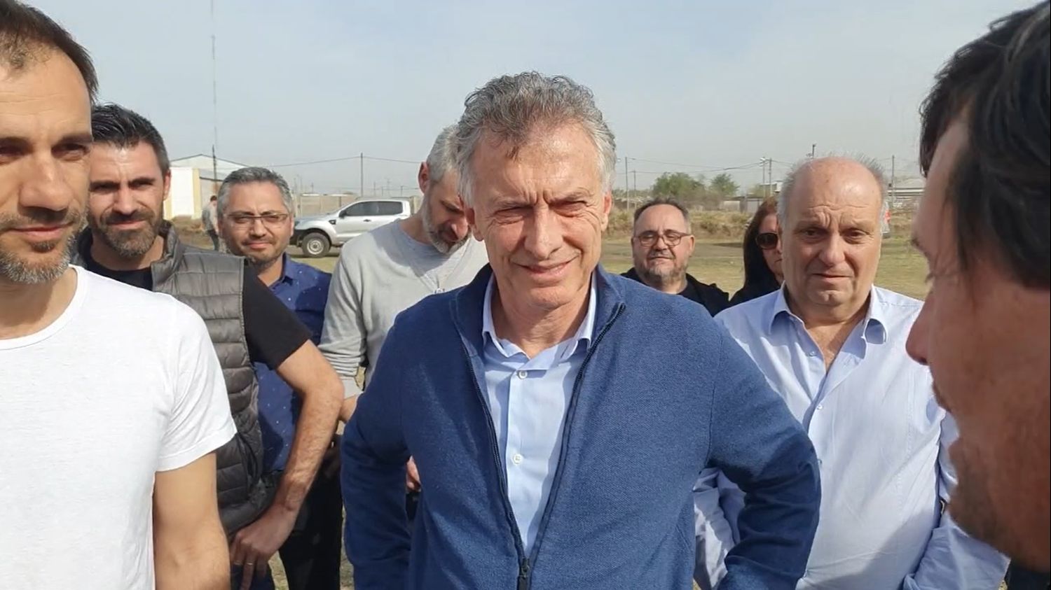 Macri en Junín: “Me reuniría con Cristina solo con la Constitución sobre la mesa”