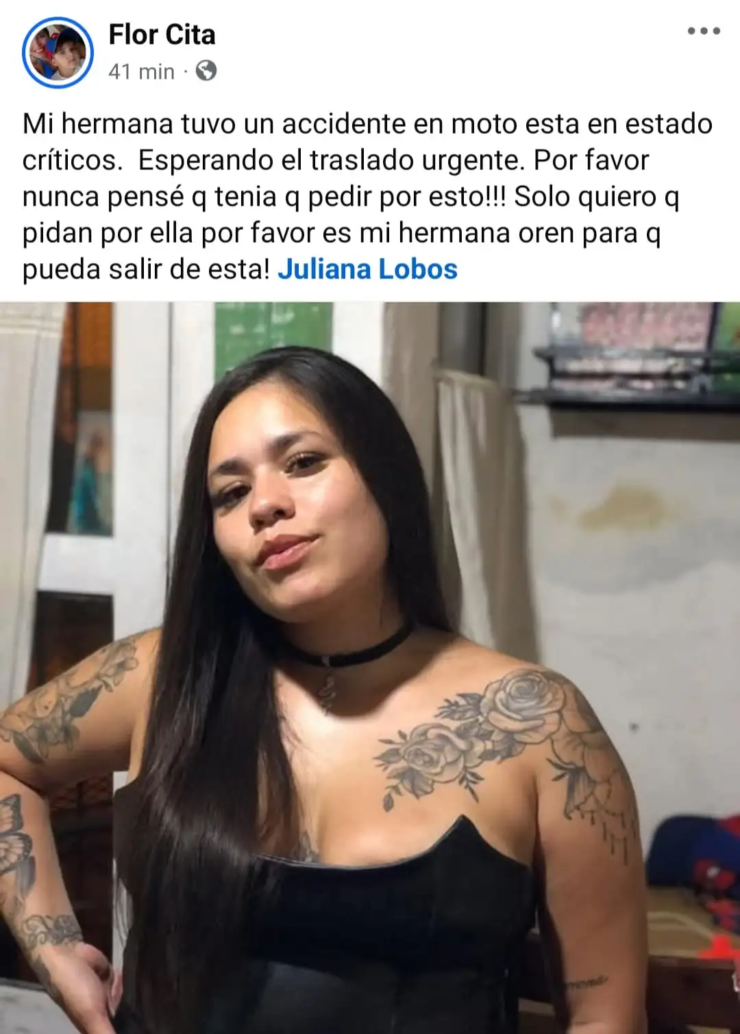 juliana lobos accidente las canaletas