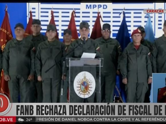 Padrino López: "A EE. UU. le duele que Venezuela sea un muro de contención para el narcotráfico"