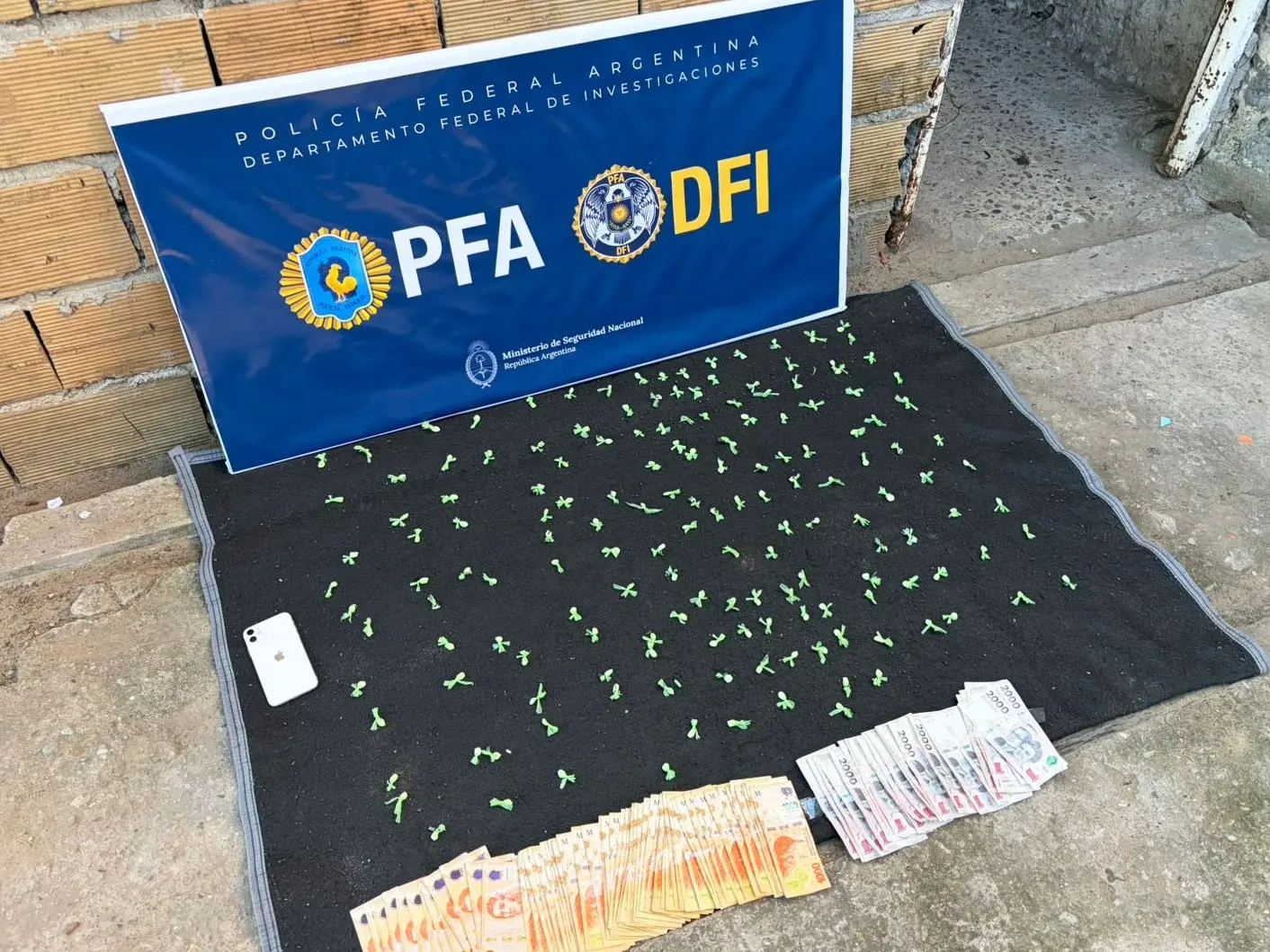 Allanaron un bunker narco en Concordia y secuestraron más de 400 gramos de cocaína