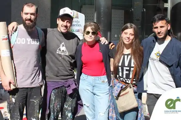 Artistas de la ciudad, en el festival de arte “Persianas en CABA”