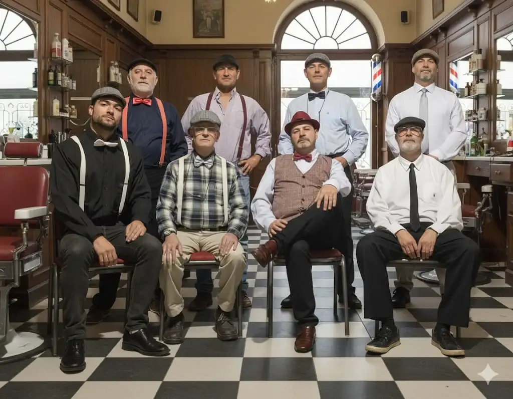 White Moustache, el grupo de amigos que se junta a cantar y recorre diferentes espacios con su música