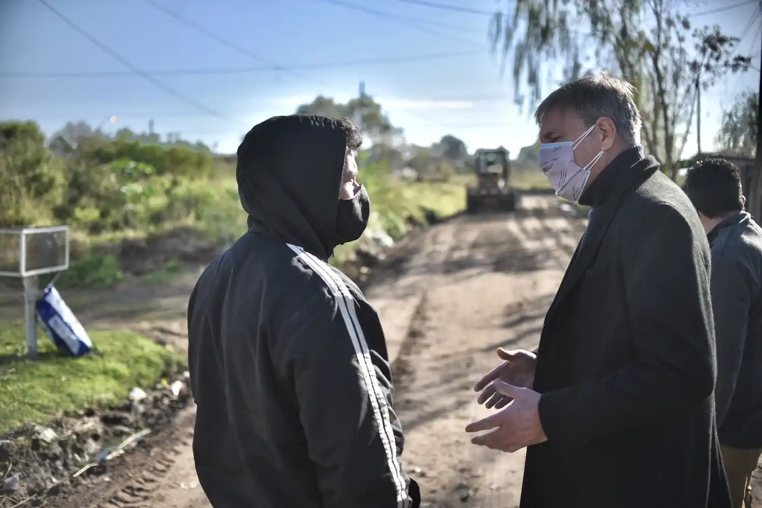 Continúan las obras de mejora integral de barrio Santa Rita