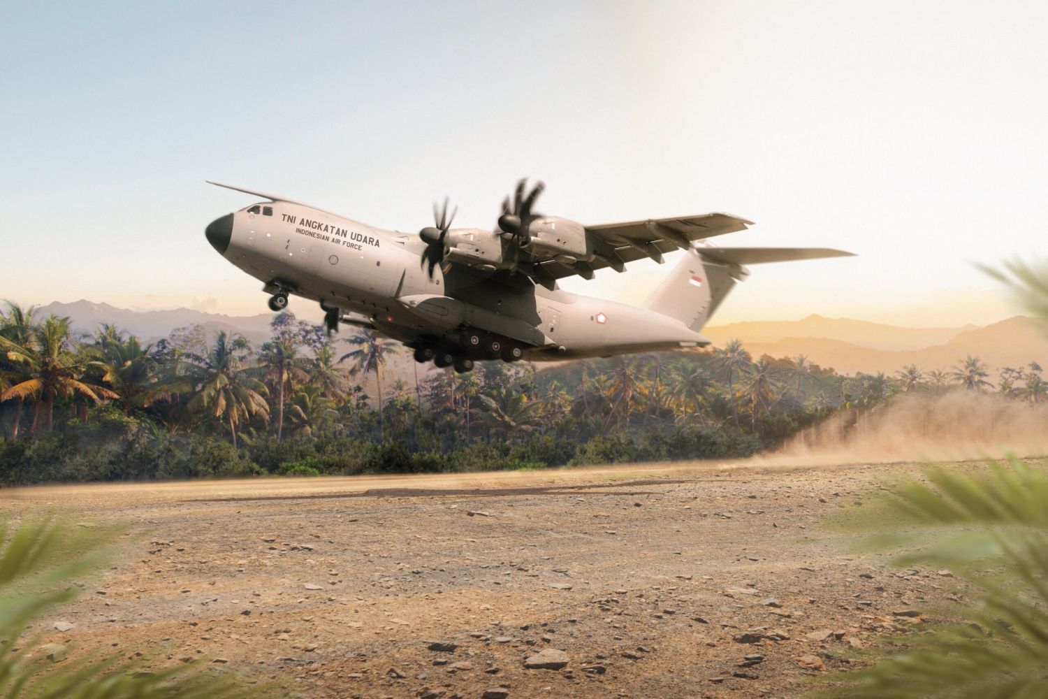 Indonesia finally moves forward with the incorporation of two Airbus A400M military transport aircraft