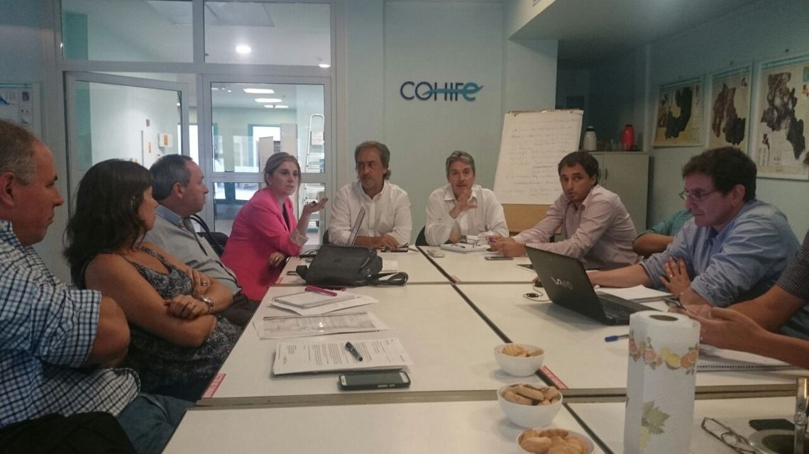 Nación, Santa Fe, Córdoba y Buenos Aires trabajan juntos en temas hídricos