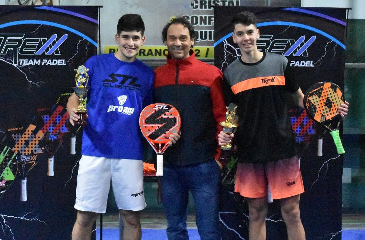 Pádel: Sassano-Sanchez Blasco se quedaron con el premio mayor