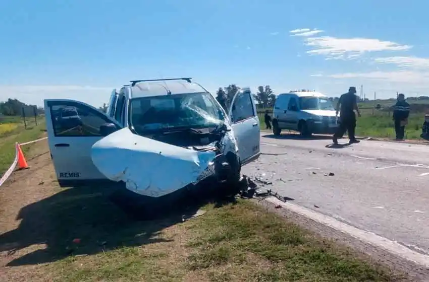 Siniestro vial en Ruta 18: una persona fallecida y otra derivada al Heca