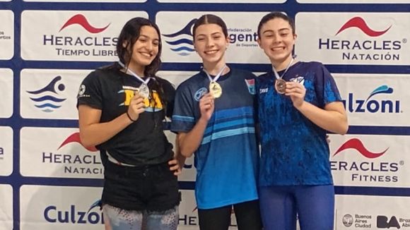 Natación: Sol Del Valle y un gran rendimiento a nivel nacional