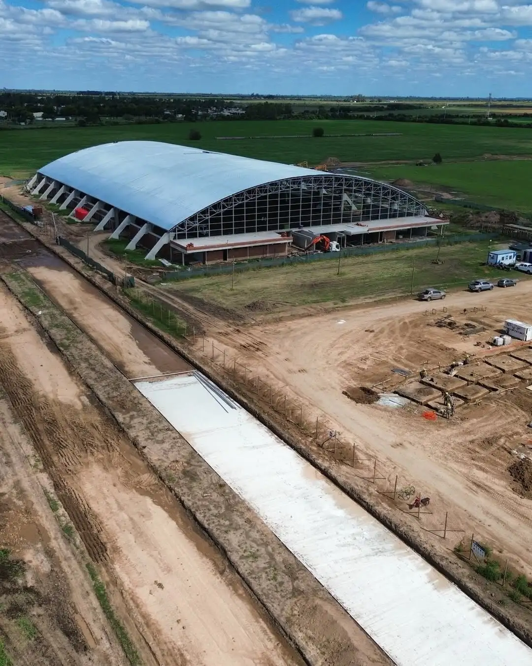 Lucas Condal - obras velodromo de rafaela - 7