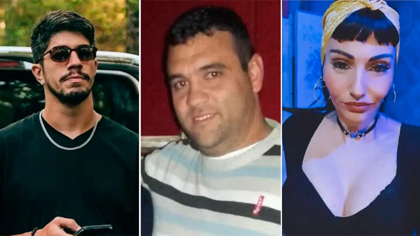 Claudio Barrelier, Osvaldo Fassetta y Soledad Andreani.