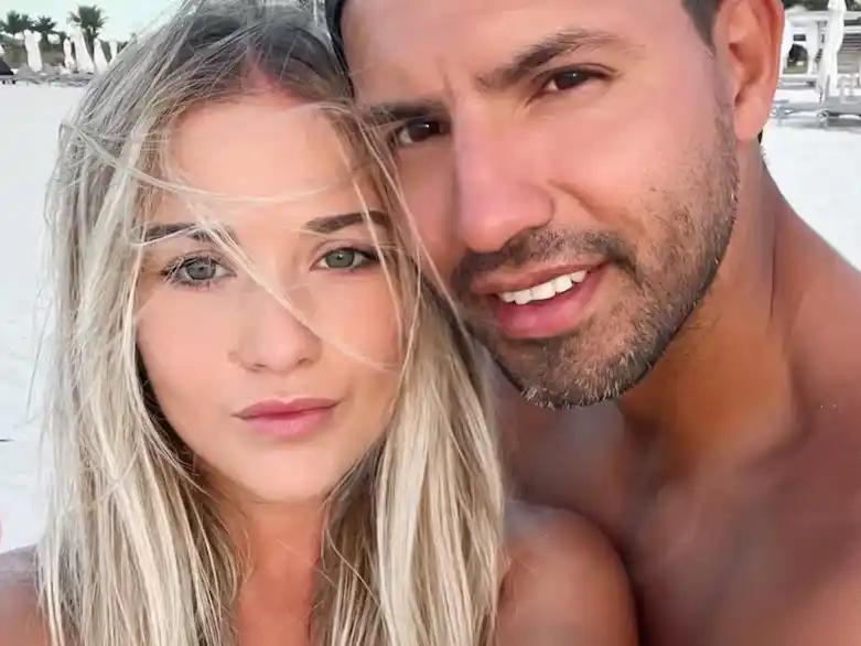 La pareja del Kun Agüero contó cómo es su relación con Giannina Maradona y Benjamín.