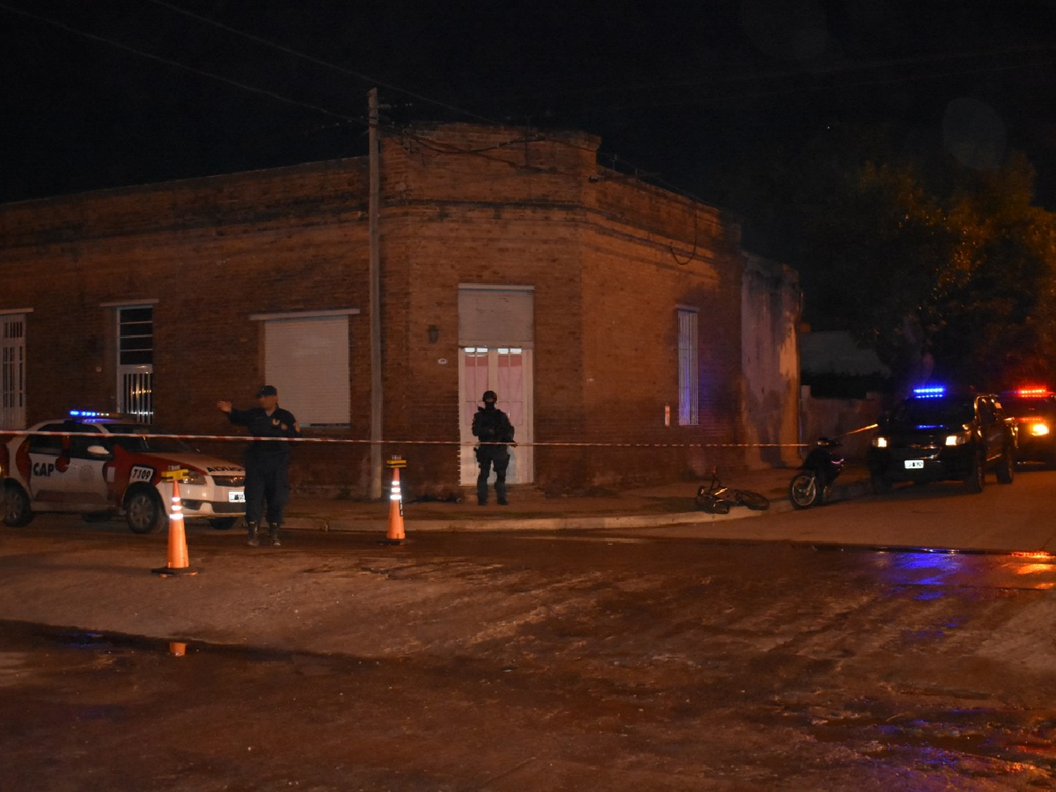 Allanamiento en Devoto por droga