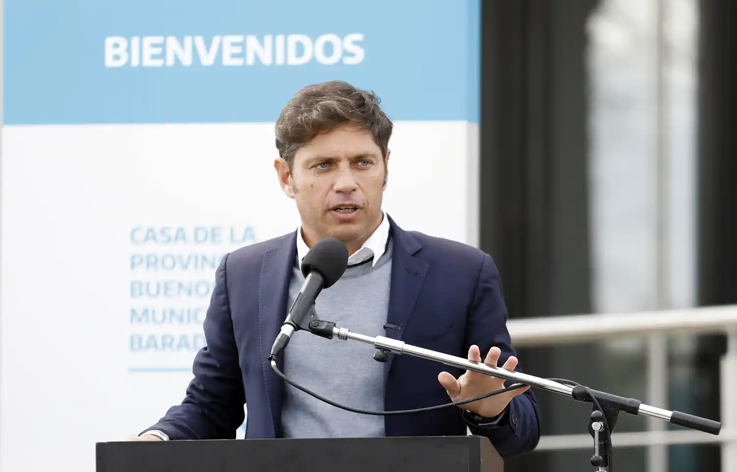 Axel Kicillof, gobernador provincial.