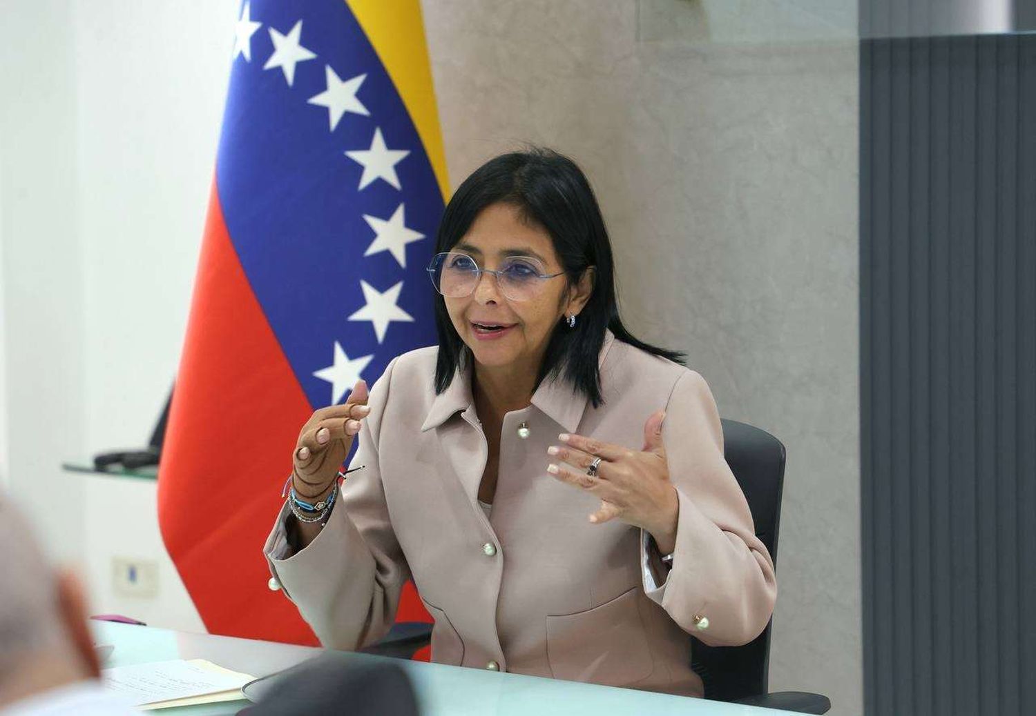 DELCY RODRÍGUEZ: «Venezuela no reconoce políticas extranjeras que atenten contra su soberanía energética»