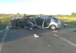 Accidente fatal en Ruta 188 altura Laplacette: Tres muertos