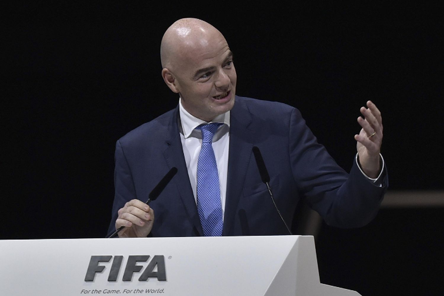 Gianni Infantino fue reelegido como presidente de la FIFA