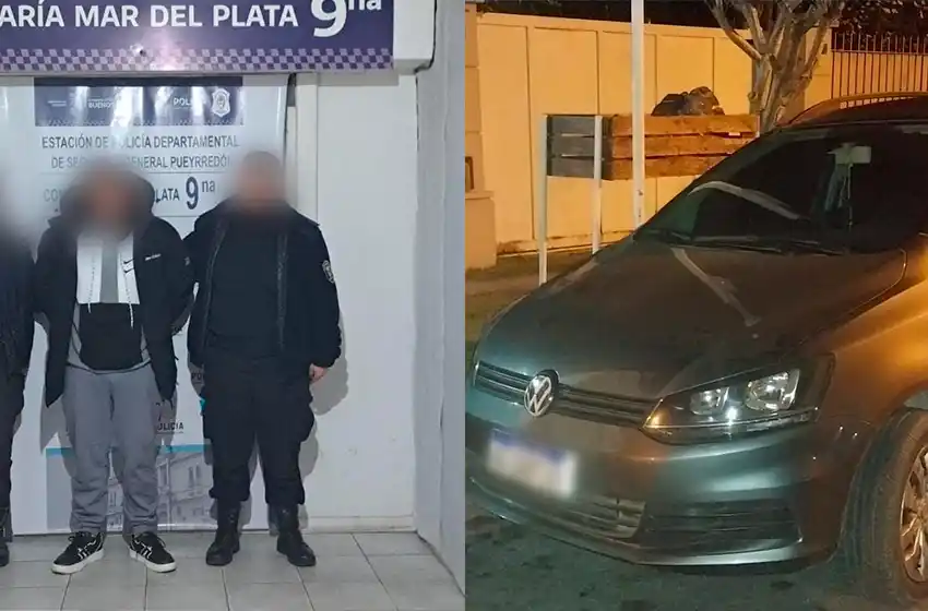 Manejaba con un auto robado en La Matanza