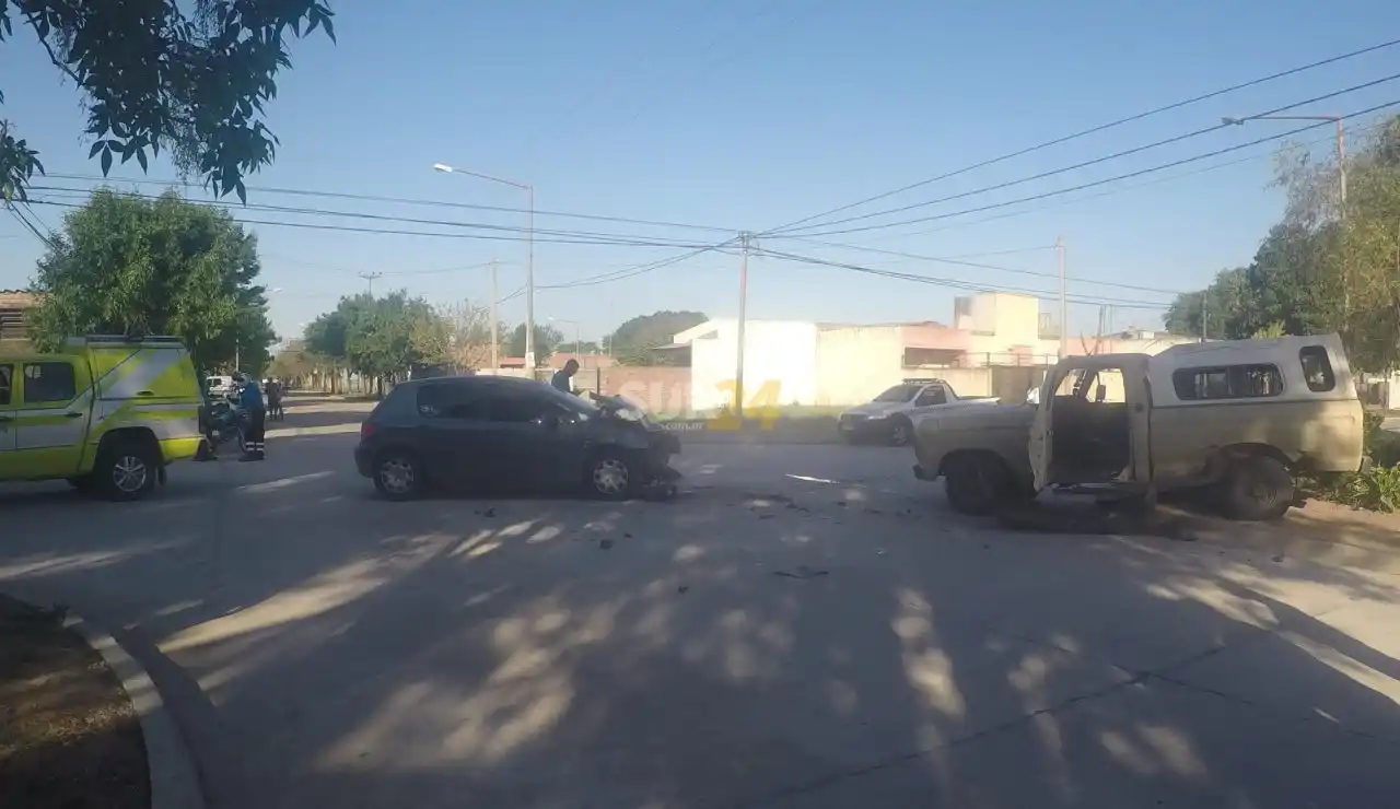 Tres accidentes con minutos de diferencia y con traslados al Hospital