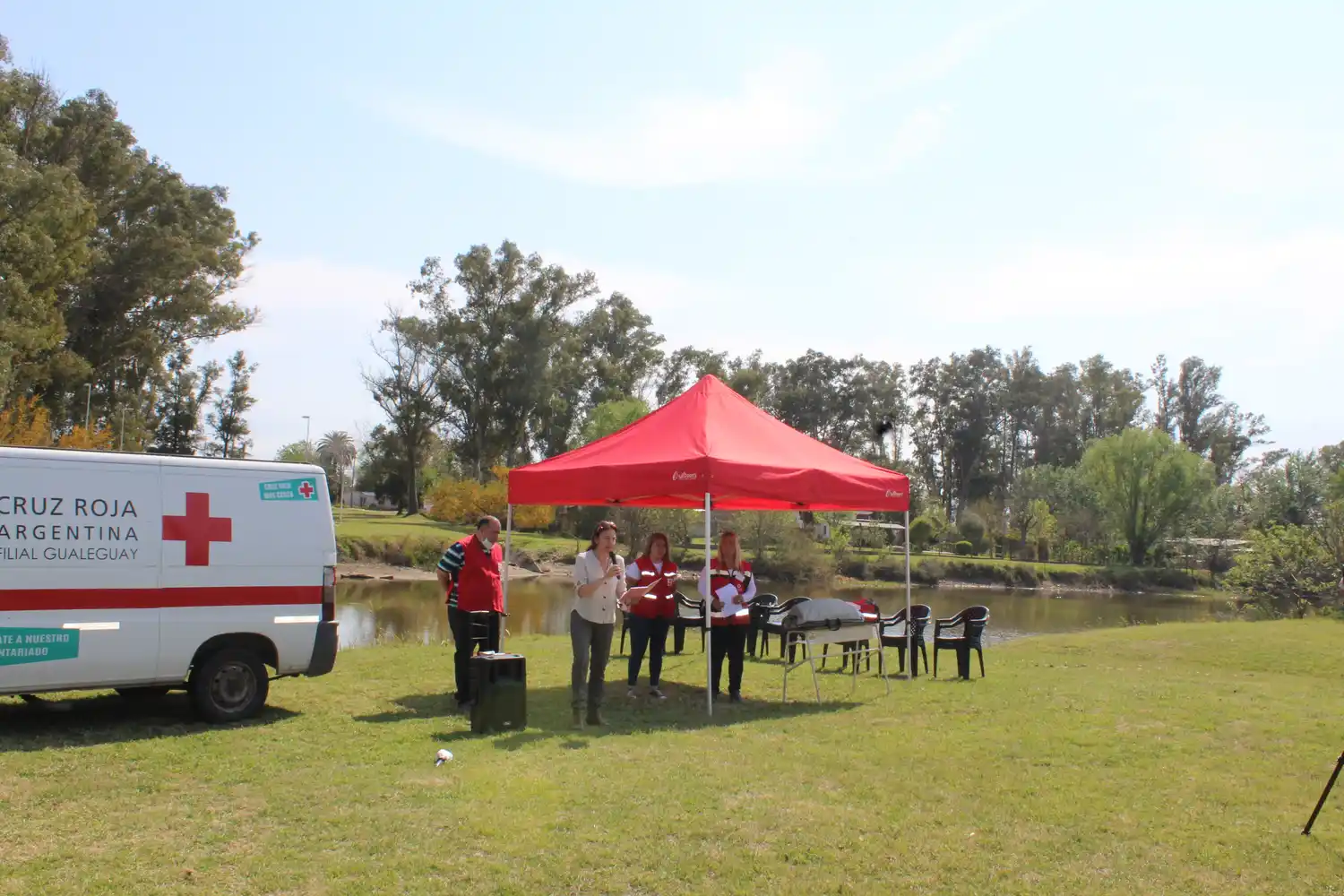Cruz Roja inauguró su nuevo espacio en Costanera