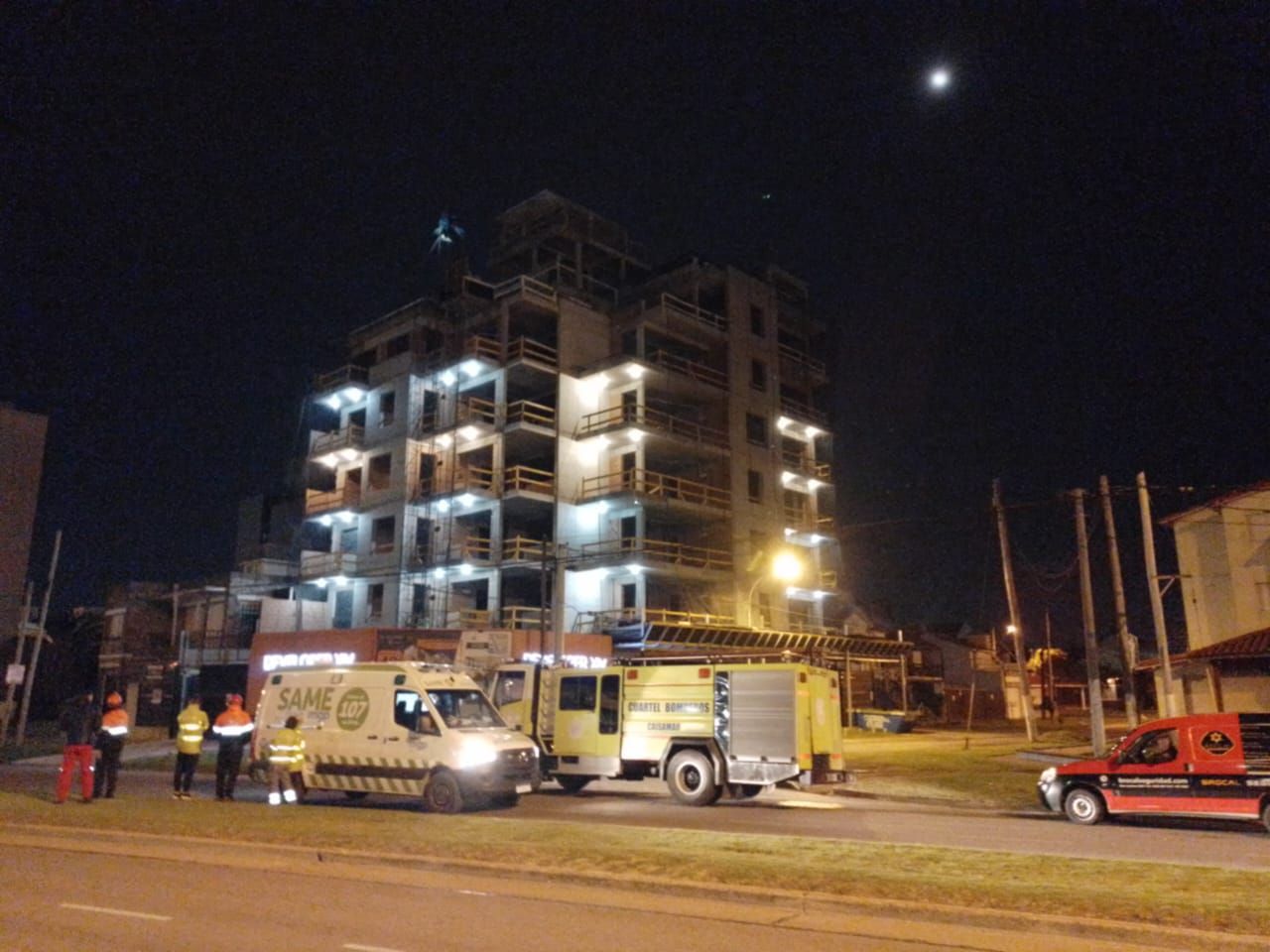 La escena donde el hombre de 44 intentó quitarse la vida.