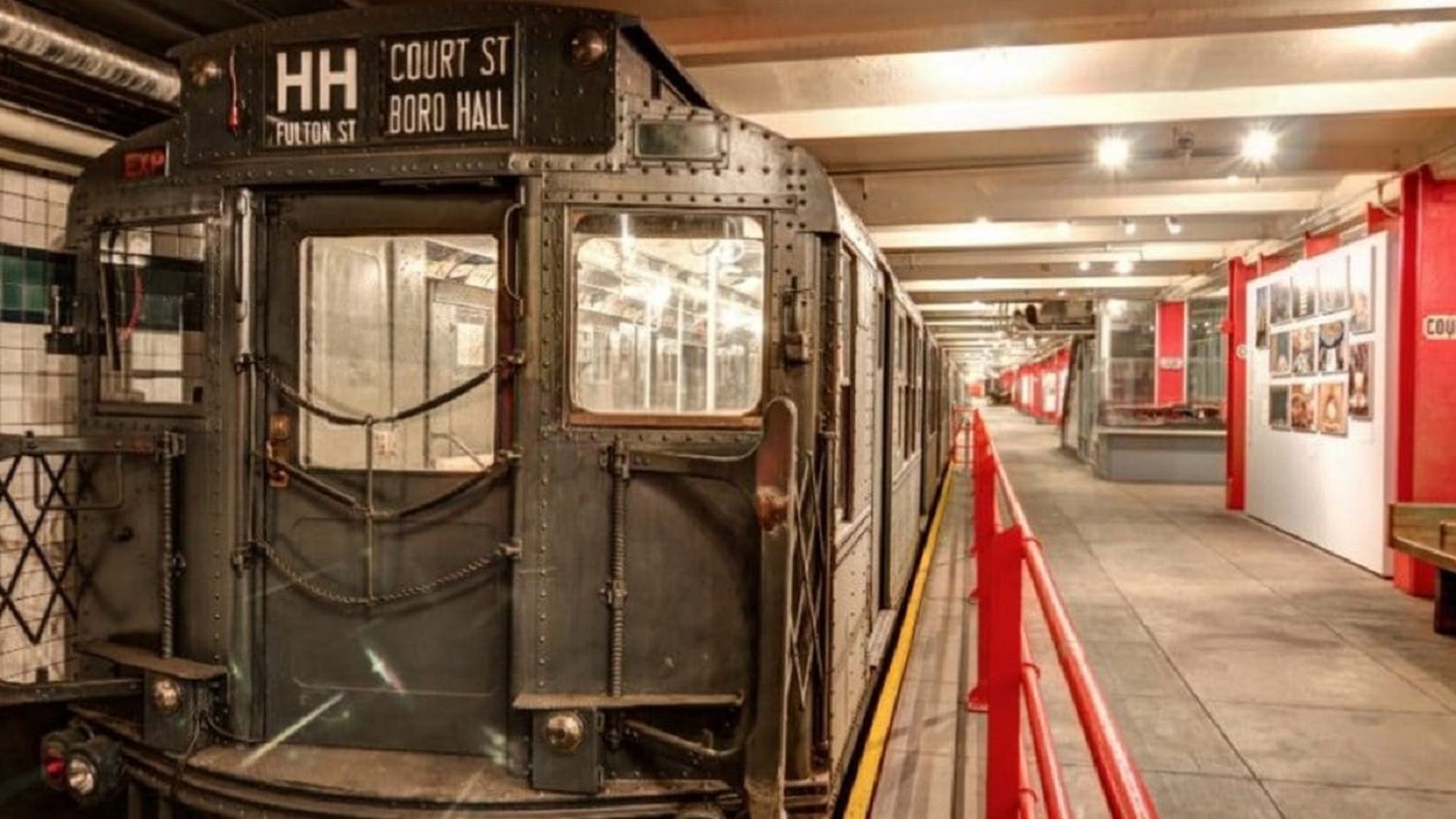 EL VIAJE al PASADO de NUEVA YORK con la puesta en servicio de vagones del METRO de 1930