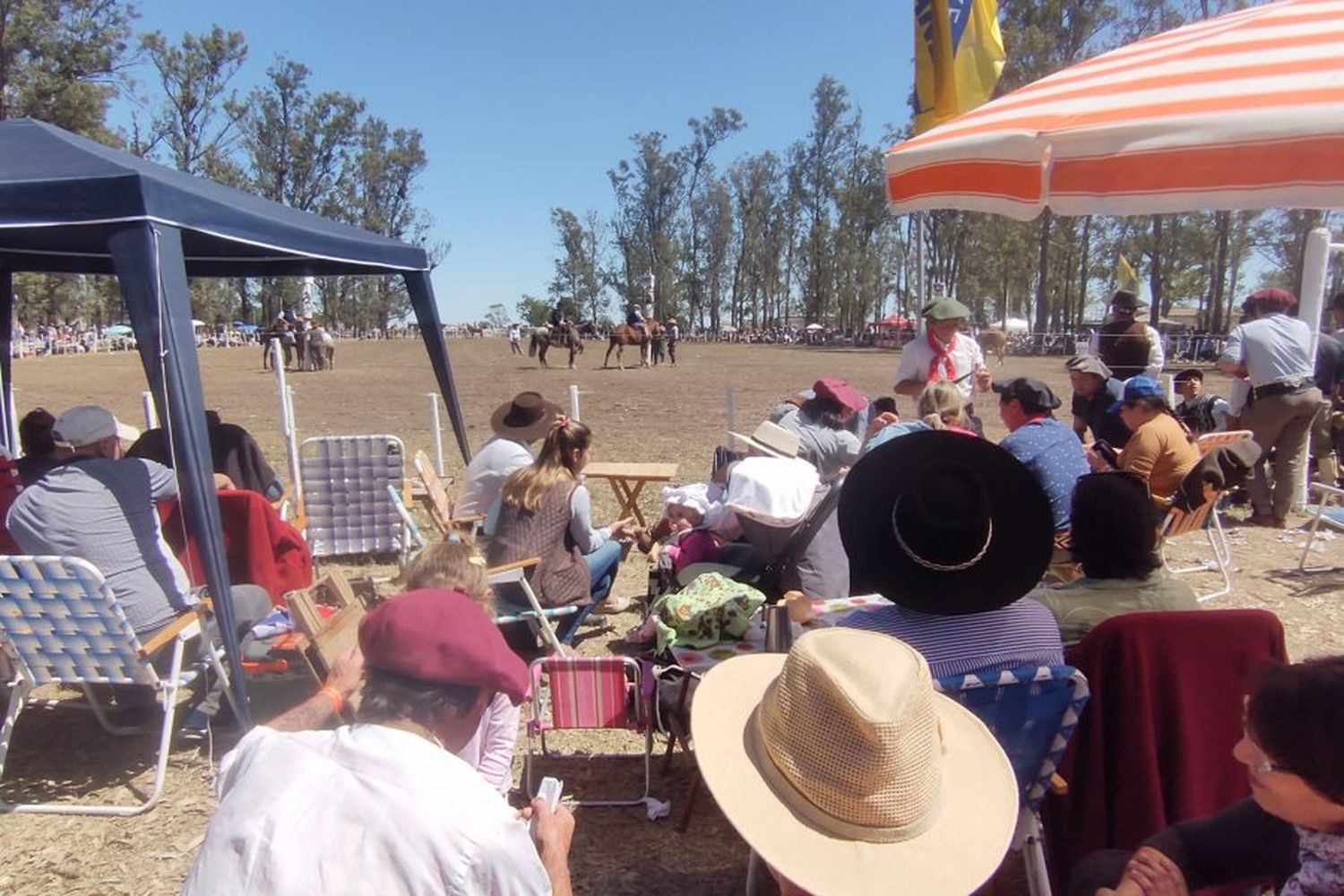 Con más de 2000 personas, el Festival de Coplas Jinetes y Potros de Angélica fue un total éxito