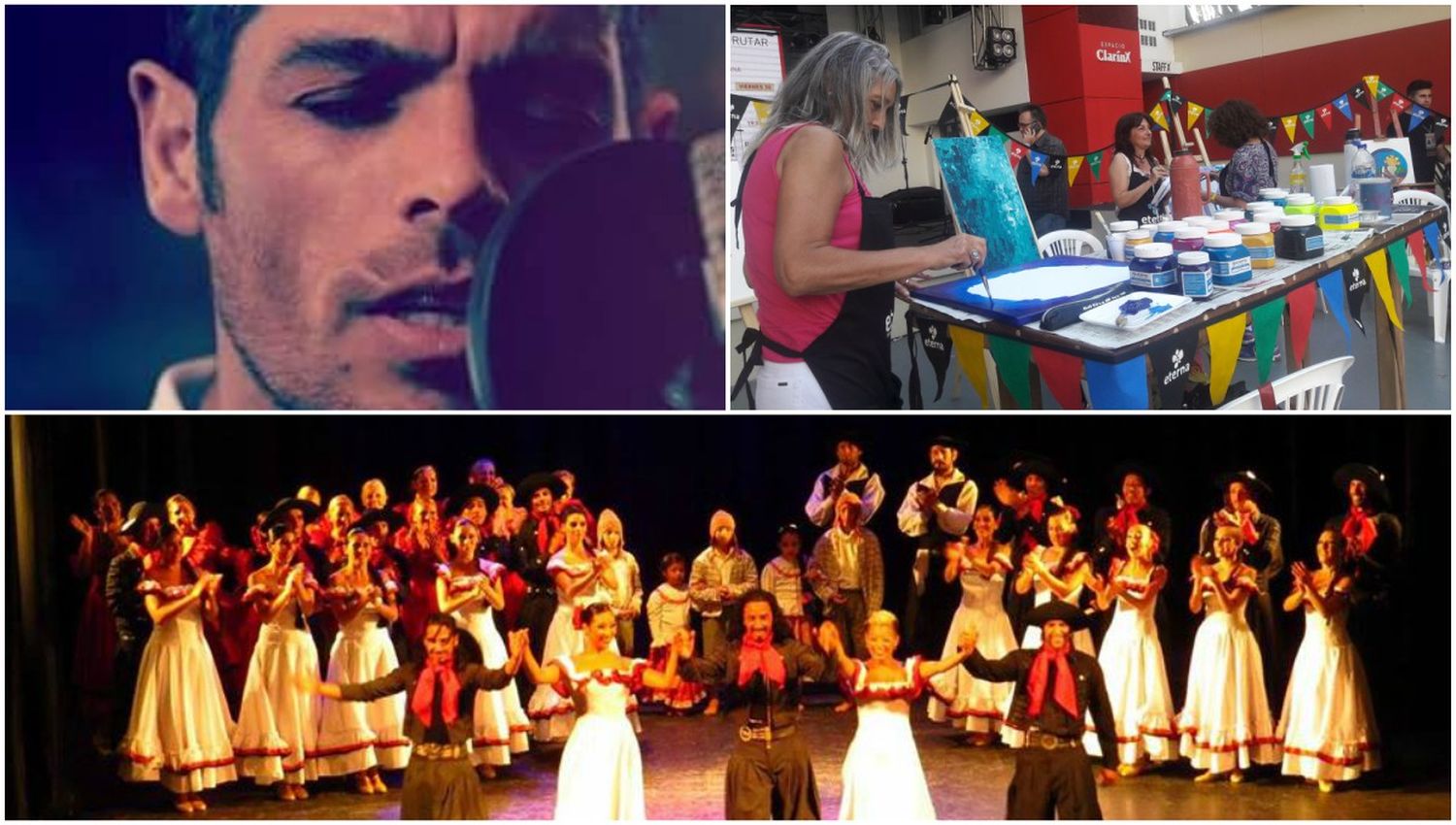 Música y ballet en el Espacio Clarin