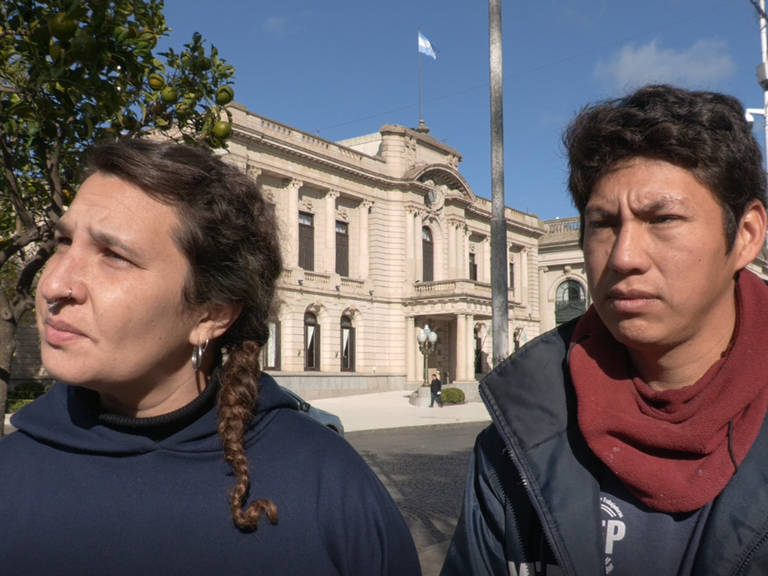 Paula alonso y hector Condori